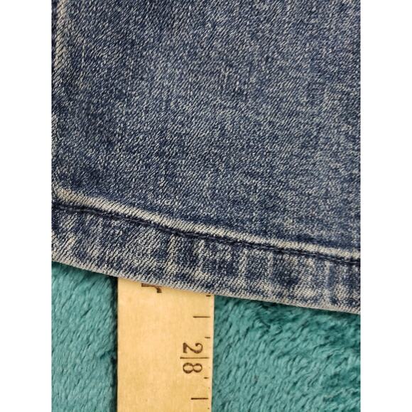 Calvin Klein Jeans Size 6 Womens Blue Pants Stretch Mid Rise Slim Boyfriend - Picture 8 of 13